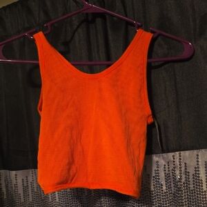 ⚫️Urban Outfitters Bright Orange Crop Top